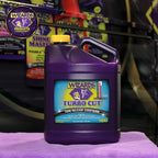 Wizards Turbo Cut Buffing Compound for Car Scratch Repair - 1 Gallon - Removes 1200-1500 Scratches - Rubbing Compound for Cars & Boats - Paint Restorer for Vehicles