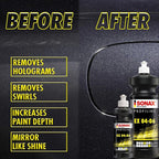 SONAX EX 04-06 Dual Action Polishing Compound | One-Step Medium Cut & High Gloss Finish | Removes Swirls, Water Spots & Oxidation | DA Polisher Safe | Silicone-Free & VOC Compliant | 242141 | 250 ml.