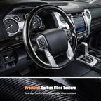 Aimato Customized Steering Wheel Cover for Toyota Tacoma 2012-2023/4Runner 2010-2024/Tundra 2014-2021/Sequoia 2014-2022 Thin,Anti-Slip,Scratch-Resistant Exclusive Car Accessory for Toyota