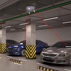 Park Dual Laser Garage Assist Parking Guide Aid ABS Car Garage Sensor 360-Degree Adjustable Park Guide for Car SUV Automotive