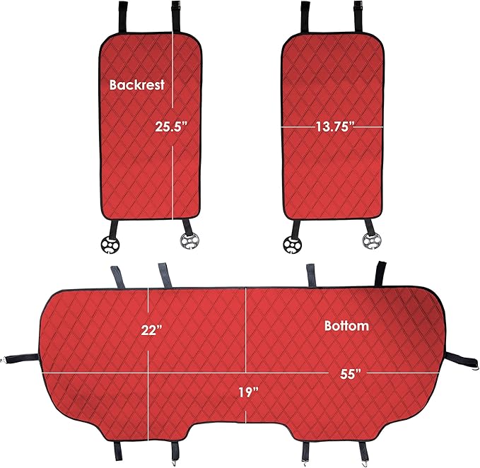 FH Group Car Seat Cover Cushion - Cars Trucks SUV, Neosupreme Car Seat Cushions, Waterproof Car Seat Cover Cushion, Universal