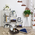 Posprica Woven Storage Baskets for Organizing, Small Baskets Cube Bin Container Tote Organizer Divider for Drawer, Closet, Sh