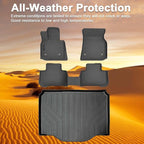TPE Floor Mats for 2014-2023 Chevy Trax&13-23 Buick Encore (Not fit GX), All Weather Car Floor Liners Fit Chevy Trax Accessories Black