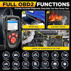 LAUNCH Professional OBD2 Scanner Diagnostic Tool CR3008 Plus,One-Click I/M,Lifetime Update Code Reader,Enhanced Check Engine
