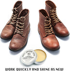 SALTY FISH All-Natural Leather Conditioner and Cleaner,Made with Mink Oil Beeswax,Protect Soften Waterproof Leather Furniture