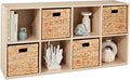 Best Choice Products 8-Cube Storage Organizer, 11in Shelf Opening, Bookcase, Display Shelf, Customizable w/ 3 Removable Back 