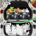Reusable Grocery Bag Foldable Shopping Tote Bag with Handles Reusable Shopping Bags Large Kitchen Grocery Bags