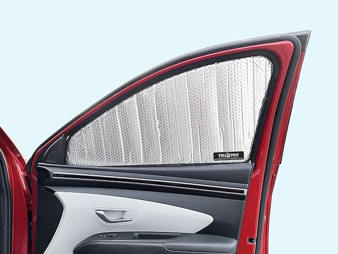 Side Window Front Seat Reflective Sunshade Sun Shade Accessories Custom Fit for 2009 2010 2011 2012 2013 Toyota Corolla Sedan (Set of 2)