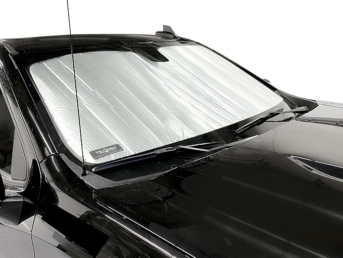 YelloPro Custom Fit Reflective Front Windshield Sunshade for 2020 2021 2022 2023 2024 2025 2026 Chevrolet Silverado 2500 3500, Regular Cab, Double Cab, Crew Cab 2Dr 4Dr [Made in USA]