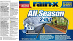 Rain-X All Season 0°F 2-in-1 De-Icer & Bug Remover Windshield Washer Fluid - 1 Gallon (Pack of 6)