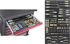 FREE ZONE 68-Piece Large Pegboard Tools Organizer Set, (Black) Tool Box and Storage, Tool Box Drawer Organizer for Tool Chest