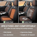 Seat Covers Custom Fit for GMC Yukon XL 2000-2026, 7 Seat, Compatible Airbag Non-Slip Waterproof Leather Seat Cover, Luxury Interior Car Seat Covers Full Set, Black Coffee