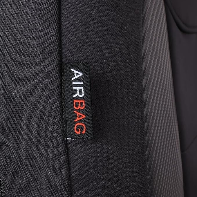 Flying Banner AquaShield Front car seat Covers Set Waterproof Water Resistant arm Rest Shoulder Seatbelt Compatible Truck Pro