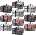 ClearSpace Oversized Moving Bags or Storage Bag – Large Moving Boxes with Backpack Straps, Zippers & Handles – Heavy-Duty Pac