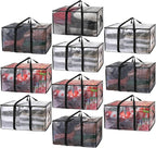 ClearSpace Oversized Moving Bags or Storage Bag – Large Moving Boxes with Backpack Straps, Zippers & Handles – Heavy-Duty Pac