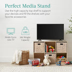 Best Choice Products 6-Cube Storage Organizer, 11in Shelf Opening, Bookcase, Display Shelf, Customizable w/ 3 Removable Back 