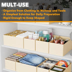 SpaceAid Drawer Organizer Clothes, 12 Pack Dresser Organizer Bins for Nursery, Closet Organization and Storage Dividers for C