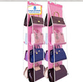 purse organizer for closet, 2-Pack, purse organizer, new improved larger purses design, purse storage, Heavy-Duty Metal Hooks