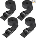 Ayaport 1.5 inches 8feet Cam Buckle Tie Down Lashing Straps with Adjustable Buckle 4 pcs