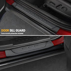 Floor Mats for Kia Sportage Gas 2023-2026, All Weather Floor Mats Trunk Cargo Liner with Backrest Protectors Accessories, Full Coverage Set (Not fit Hybrid)