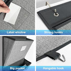 Over the Door File Organizer, Hanging File Folders, Wall Organizers and Storage for Mail, Magazine, Notebooks, Planners, Offi