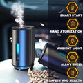 Smart Car Air Freshener, Car Air Freshener Diffuser, Rechargeable Car Aroma Diffuser, 3 Levels of Adjustable Intelligent Car 