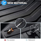 KUST Floor Mats for 2013-2020 Ford Fusion/Lincoln MKZ, All Weather Protection 2 Row Floor Liners Set Black Non-Slip