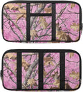 Camo Hunting Pink Car Sun Visor Organizer Personalized Car Visor Organizer with Big Zipper Pocket Card Holder Suitable for Cars SUV Keep Tidy
