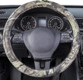 Mossy Oak Full Camo Steering Wheel Cover - Made from Premium Cotton Twill, Universal Fit for 14 1/2 to 15 inches - Official L