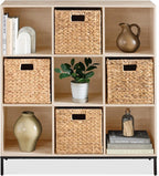 Best Choice Products 9-Cube Bookshelf, 3-Tier Wood Storage Bookcase W/Legs, 11in Shelf Opening, Cube Organizer, Living Room, 