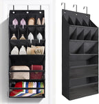 FENTEC 1 Pack Over-the-Door-Shoe-Organizers, Hanging Shoe Organizer with Large Pocket Shoe Holder Hanging Shoe Rack for Close