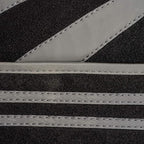CAR PASS Carpet Car Floor Mats, Edge Leather Waterproof Car Mats with Double Stitch Line and Anti-Slip Backing Design, Fit 95