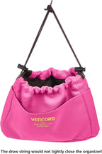 Vercord Canvas Handbag Organizers, Sturdy Purse Insert Organizer Bag in Bag, 10 Pockets Rose Large