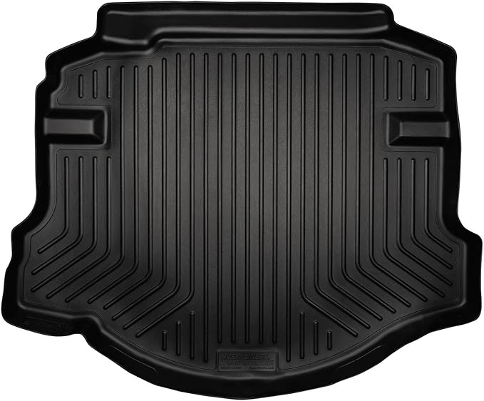 Husky Liners Weatherbeater Trunk Liner | Fits 2006-2011 Honda Civic 4-Door (Excludes Hybrid) | 1-pc Black - 44011
