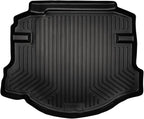 Husky Liners Weatherbeater Trunk Liner | Fits 2006-2011 Honda Civic 4-Door (Excludes Hybrid) | 1-pc Black - 44011
