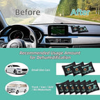 100g x 2pcs Reusable Desiccant Packs for Storage, Color Indicating Silica Gel Packets Moisture Absorbers with Visible Window,