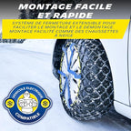 SANS 008319 Evolution Snow Chains Michelin Easy Grip Composite