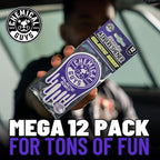 Chemical Guys Hanging Air Freshener, Galactic Scent 12 Pack, Great for Cars, Trucks, SUVs, RVs, Home, Garage, Workspace, Dorm