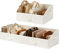 GRANNY SAYS Purse Organizer for Closet, Trapezoid Storage Bins, Closet Organizers and Storage, Decorative Storage Baskets for