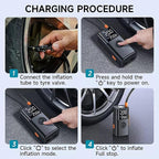 10000A Car Battery Jump Starter(for All Gas or up to 12L Diesel) Powerful Car Jump Starter with Dual USB Quick Charge and DC