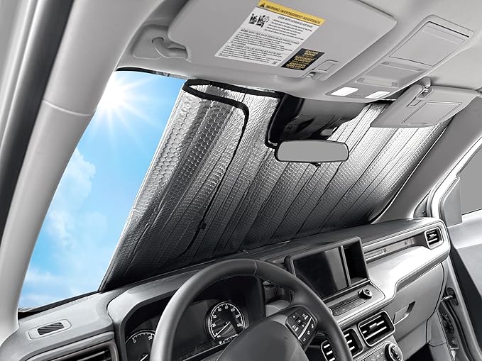YelloPro Auto Rear Tailgate Window Sunshade Custom Fit for 2011 2012 2013 2014 2015 2016 2017 2018 2019 2020 Toyota Sienna Minivan, L, LE, SE, XLE, Limited, UV Reflector Sun Protection Accessories