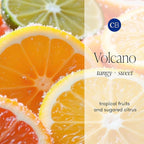 Capri Blue Car Diffuser Refills - Volcano Car Air Freshener Refills With Notes of Sugared Citrus & Tropical Fruits - For Use 