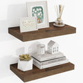 16 Inch Floating Shelves, 16"x9.25"x1.5" Inch Deep Floating Shelves for Wall, Wooden Shelves for Bathroom, Bedroom, Living Ro