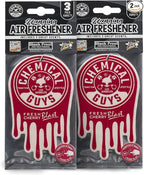 Chemical Guys Hanging Air Freshener, Variety Scent Pack 6 Pack, Great for Cars, Trucks, SUVs, RVs, Home, Garage, Workspace, D