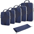 BAGSMART Compression Packing Cubes for Travel, Compressible Luggage Organizer for Cruise Ship, Lightweight Travel Essentials 