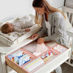 DIMJ Drawer Organizer Clothes - 20 Pack Closet Drawer Organizer Bins for Baby Clothes Storage, Fabric Dresser Organizer for N