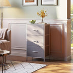 AODK Dresser for Bedroom Nightstand Small Dressers Chest of Drawers End Table for Living Room, Closet Dresser with 3 Storage 