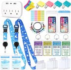 Carnival Cruise Ship Essentials 2026, Cruise Essentials Kit Include Non-Surge Power Strip, Magnetic Hooks, Cruise Lanyards, L