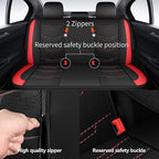 Car Seat Covers Full Set,Leather Seat Covers,Breathable and Sporty Car Seat Cover,Universal Fit Anti-Slip Seat Covers for SUV