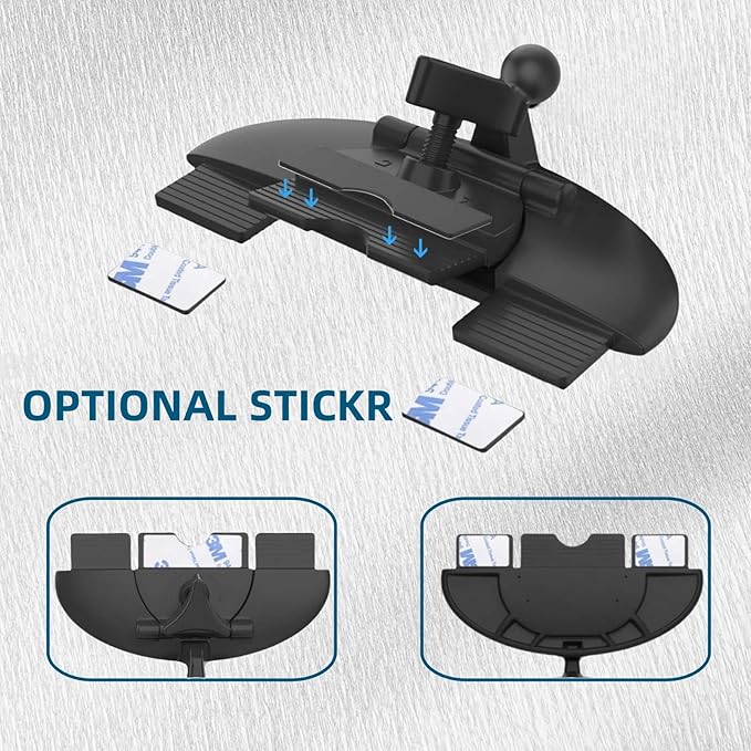 CD Slot Phone Holder for Car,17mm Boll Universal Replacement Magnetic Car Phone Holde 360° Adjustable CD Phone Mount for iPhone 17 Pro Max 16 15 Xs Plus